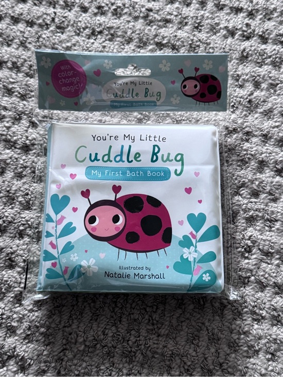 Other - You're My Little Cuddle Bug My First Bath Book - Pink Ladybug